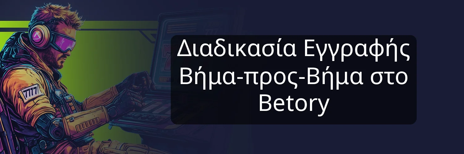 Διαδικασία Εγγραφής Βήμα-προς-Βήμα στο Betory